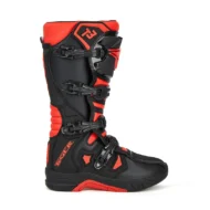 TR MTR T3 OFFROAD BOOTS BLACK RED - Image 5