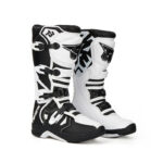 TR MTR T3 MOTOCROSS BOOTS WHITE BLACK