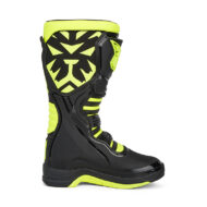 TR MTR T3 OFFROAD MX BOOTS BLACK NEON GREEN - Image 6