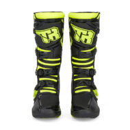 TR MTR T3 OFFROAD MX BOOTS BLACK NEON GREEN - Image 4