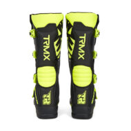 TR MTR T3 OFFROAD MX BOOTS BLACK NEON GREEN - Image 7