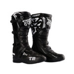 TR MTR T2 MOTOCROSS OFFROAD BOOTS BLACK