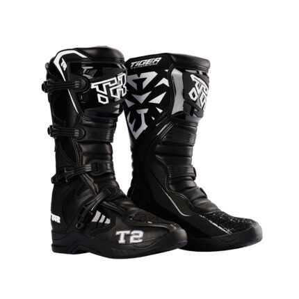 TR MTR T2 MOTOCROSS OFFROAD BOOTS BLACK